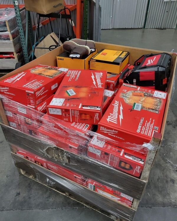 Milwaukee Tools Liquidation Pallets — оптовая паллета инструментов, 30 шт