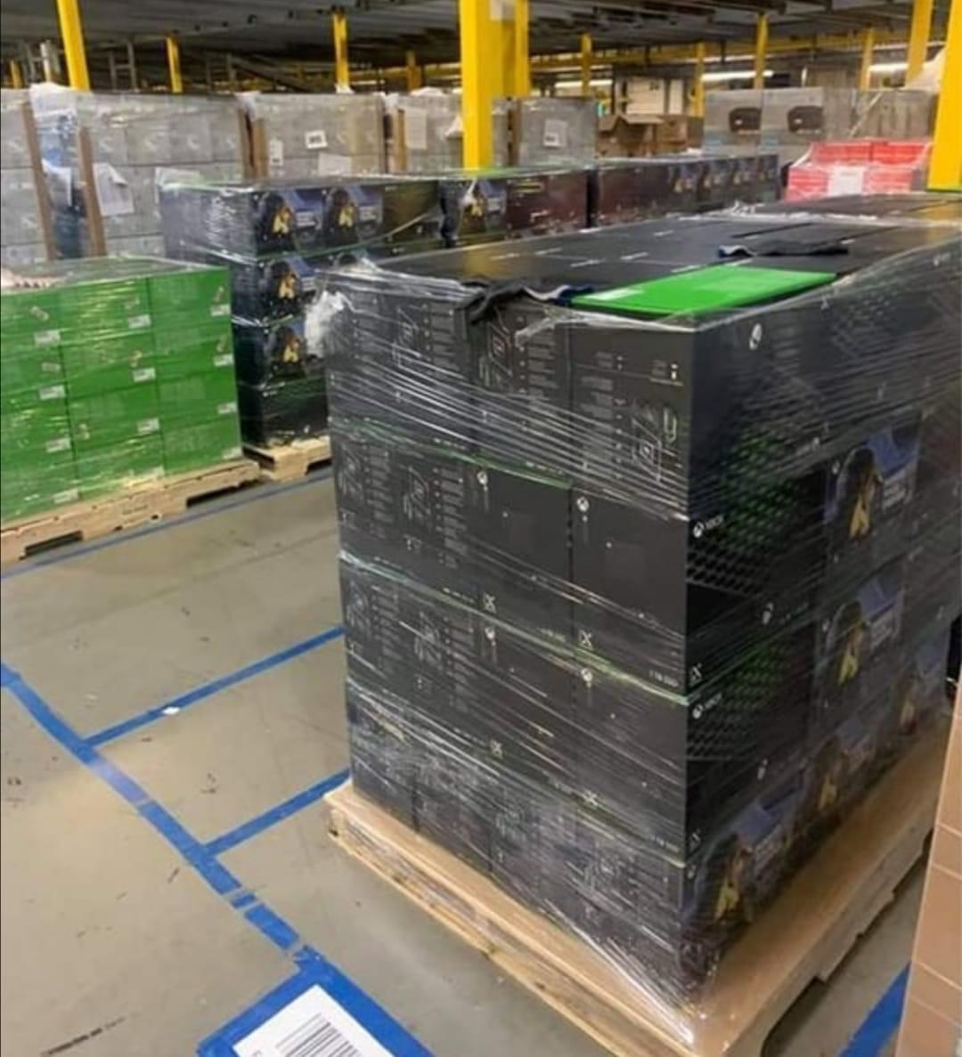 Xbox Series X Liquidation Pallets — оптовая паллета консолей, 10 шт